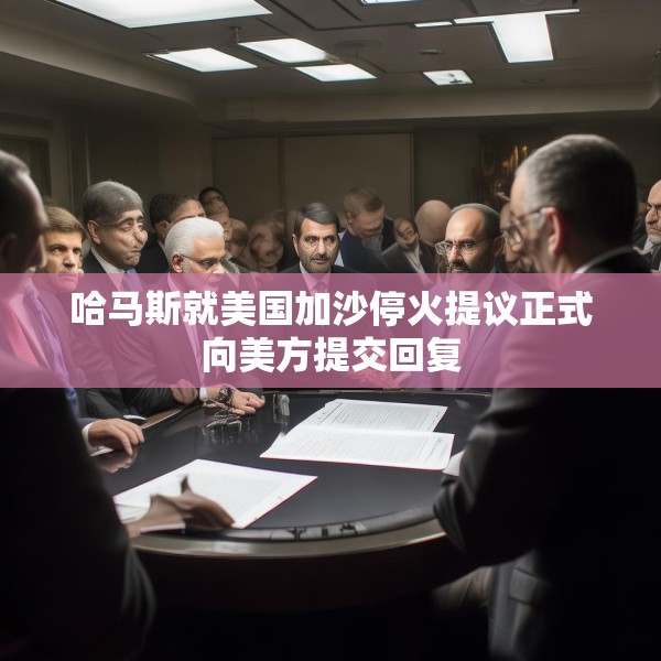 哈马斯就美国加沙停火提议正式向美方提交回复
