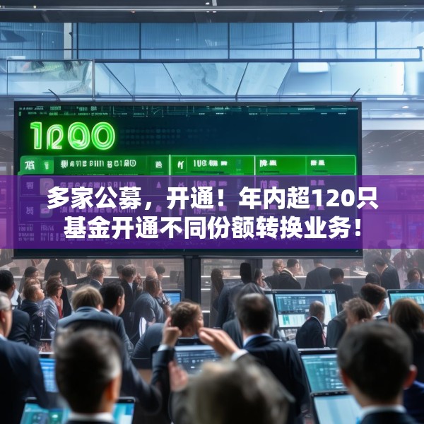 多家公募，开通！年内超120只基金开通不同份额转换业务！