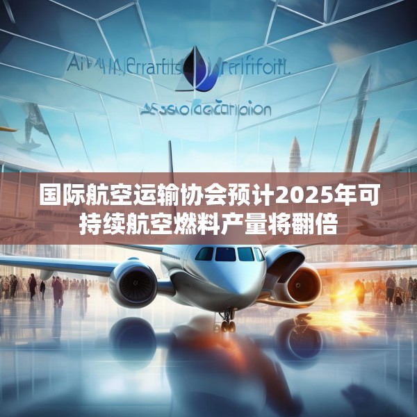 国际航空运输协会预计2025年可持续航空燃料产量将翻倍