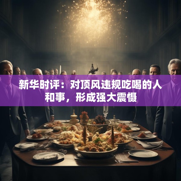新华时评：对顶风违规吃喝的人和事，形成强大震慑