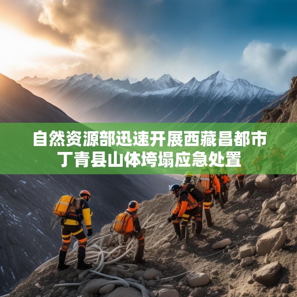自然资源部迅速开展西藏昌都市丁青县山体垮塌应急处置