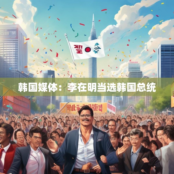 韩国媒体：李在明当选韩国总统