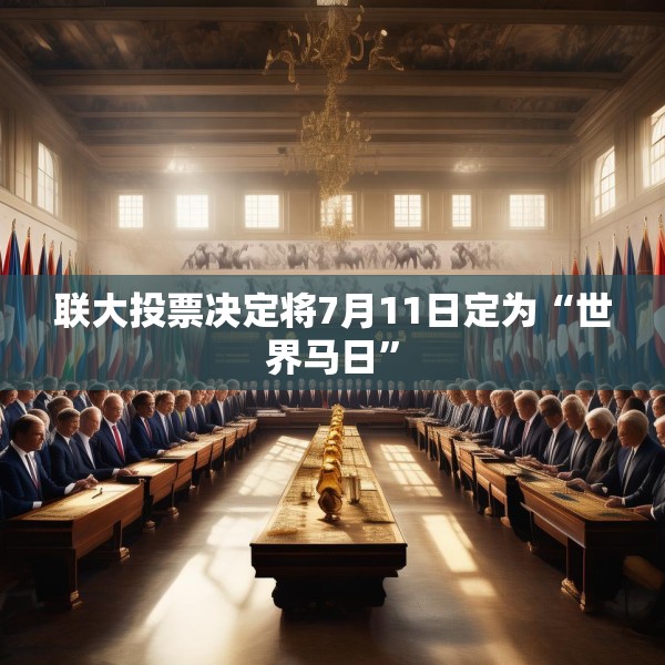 联大投票决定将7月11日定为“世界马日”
