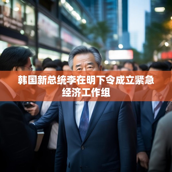 韩国新总统李在明下令成立紧急经济工作组