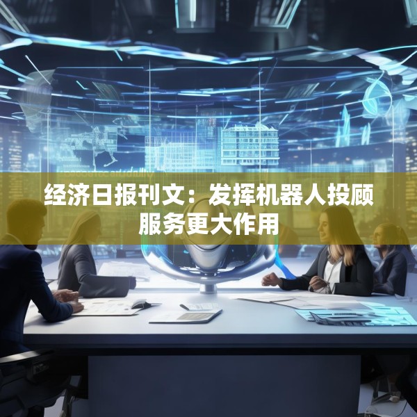 经济日报刊文：发挥机器人投顾服务更大作用