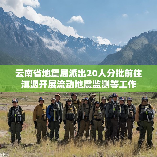 云南省地震局派出20人分批前往洱源开展流动地震监测等工作
