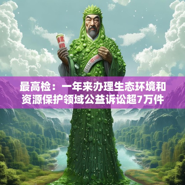 最高检：一年来办理生态环境和资源保护领域公益诉讼超7万件
