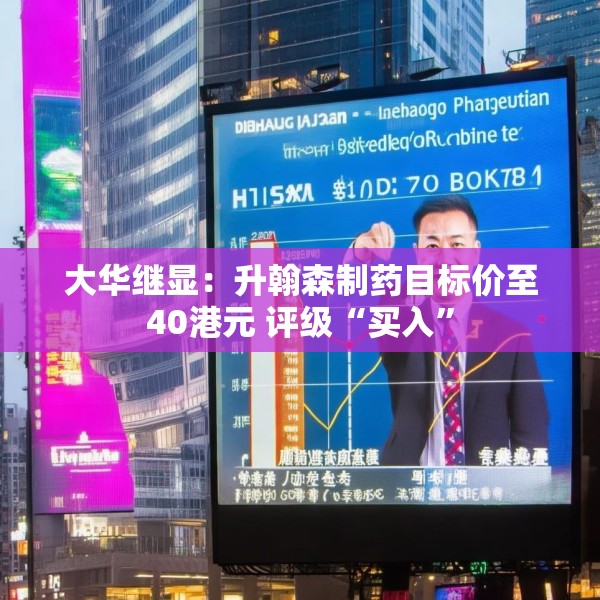 大华继显：升翰森制药目标价至40港元 评级“买入”
