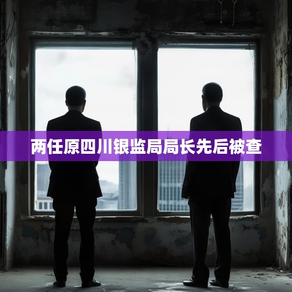 两任原四川银监局局长先后被查