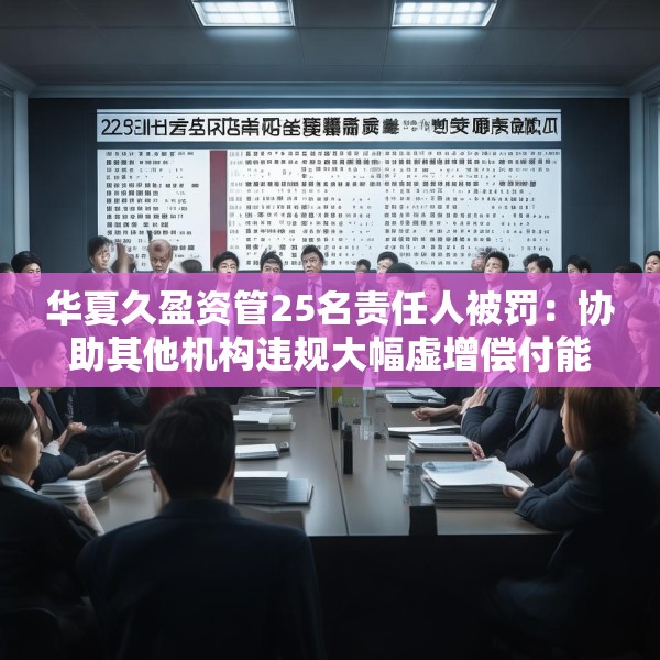 华夏久盈资管25名责任人被罚：协助其他机构违规大幅虚增偿付能力等