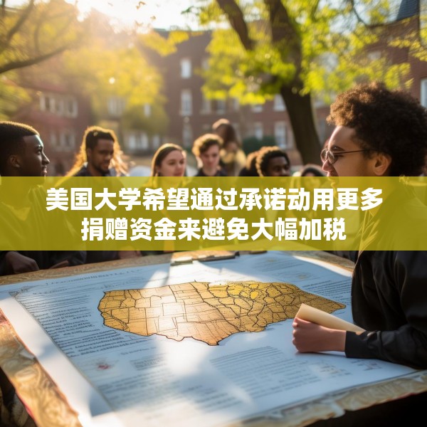 美国大学希望通过承诺动用更多捐赠资金来避免大幅加税