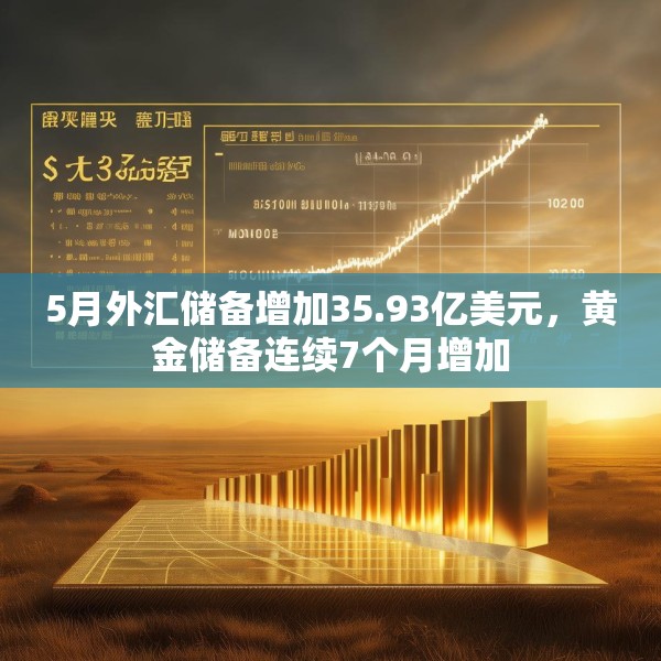 5月外汇储备增加35.93亿美元，黄金储备连续7个月增加