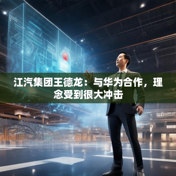 江汽集团王德龙：与华为合作，理念受到很大冲击