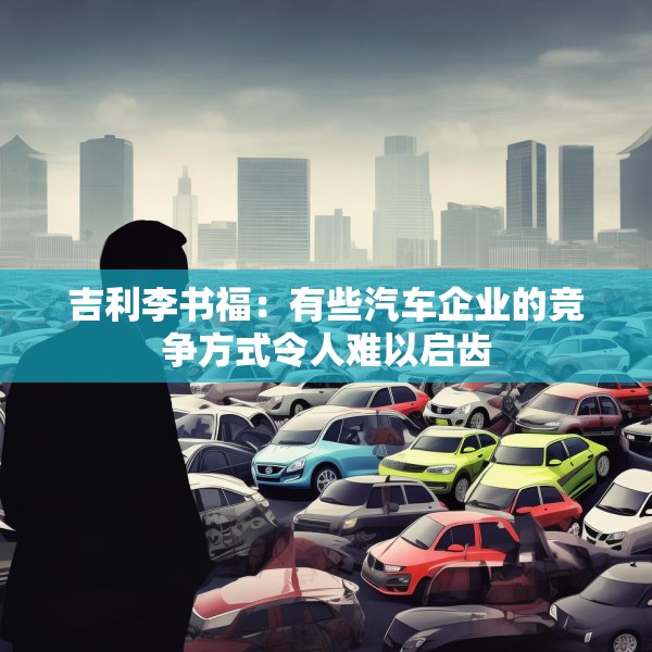 吉利李书福：有些汽车企业的竞争方式令人难以启齿