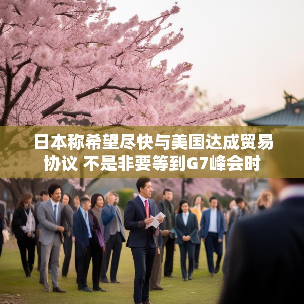 日本称希望尽快与美国达成贸易协议 不是非要等到G7峰会时