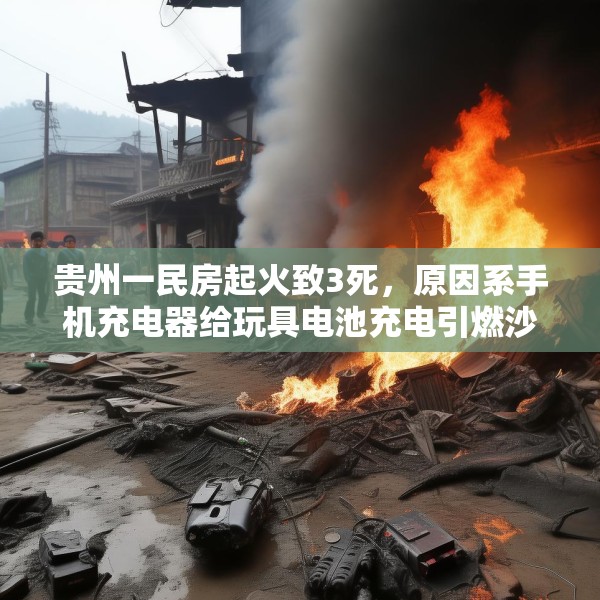 贵州一民房起火致3死，原因系手机充电器给玩具电池充电引燃沙发