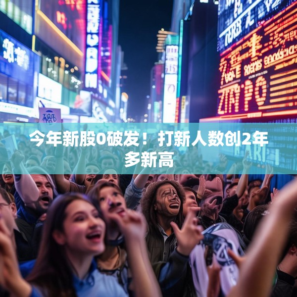 今年新股0破发！打新人数创2年多新高