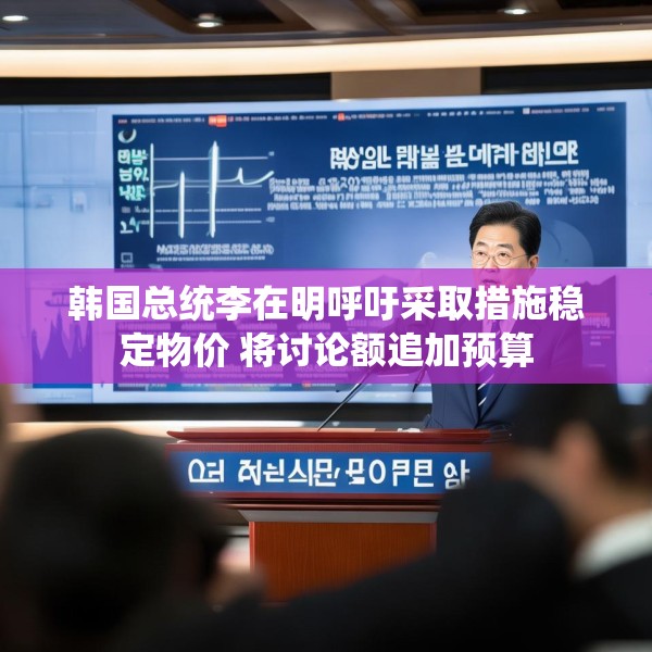 韩国总统李在明呼吁采取措施稳定物价 将讨论额追加预算