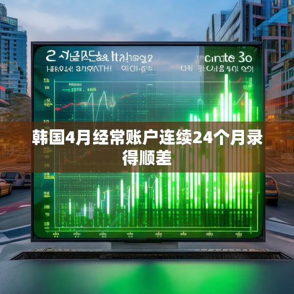 韩国4月经常账户连续24个月录得顺差