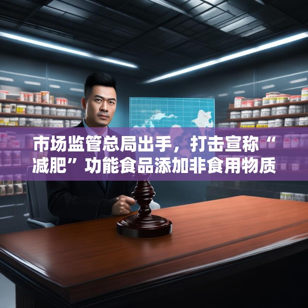 市场监管总局出手，打击宣称“减肥”功能食品添加非食用物质违法行为