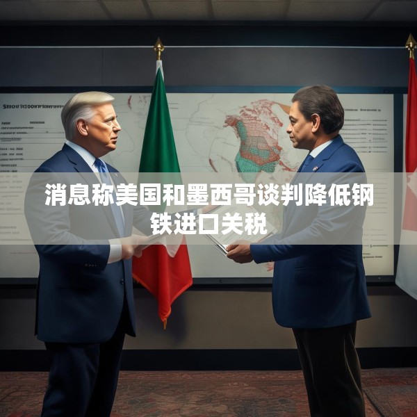 消息称美国和墨西哥谈判降低钢铁进口关税