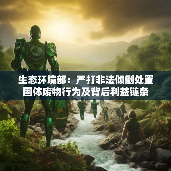 生态环境部：严打非法倾倒处置固体废物行为及背后利益链条