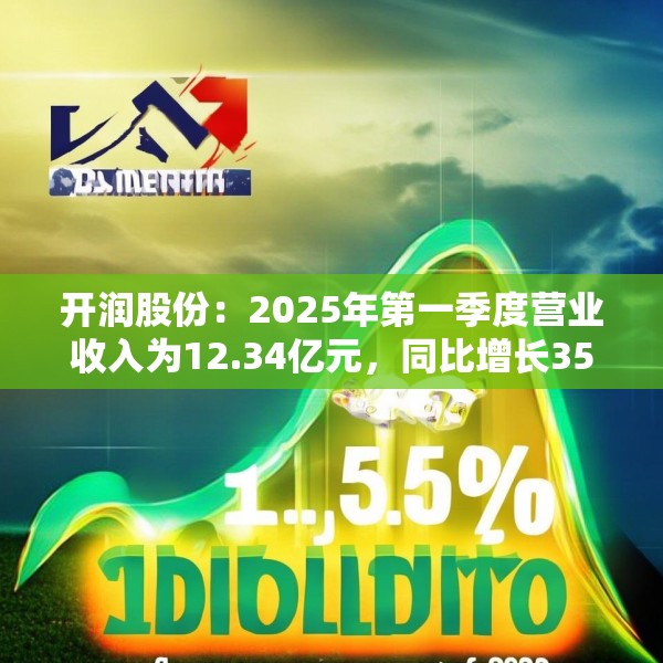开润股份：2025年第一季度营业收入为12.34亿元，同比增长35.57%