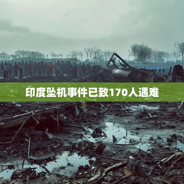印度坠机事件已致170人遇难
