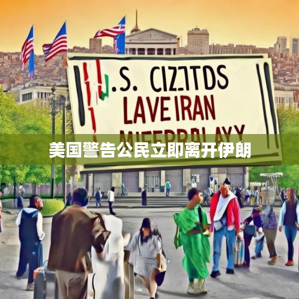 美国警告公民立即离开伊朗
