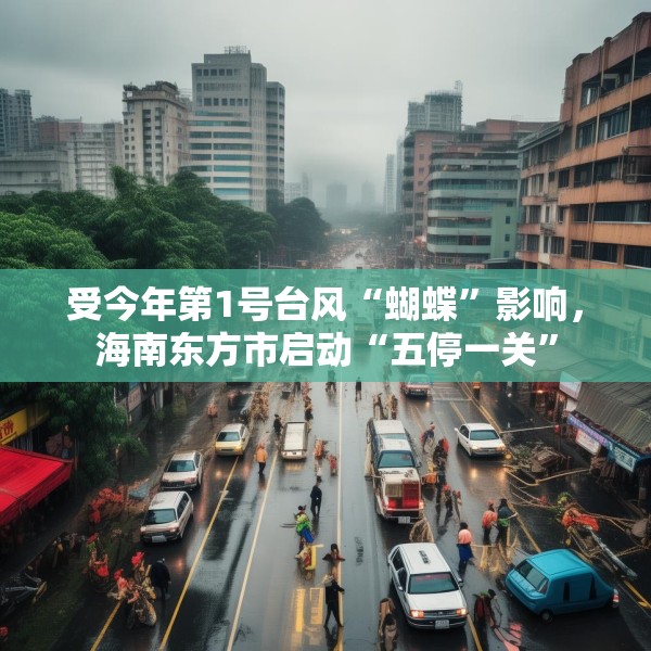 受今年第1号台风“蝴蝶”影响，海南东方市启动“五停一关”