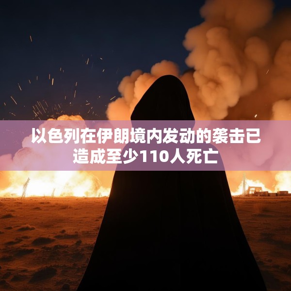 以色列在伊朗境内发动的袭击已造成至少110人死亡