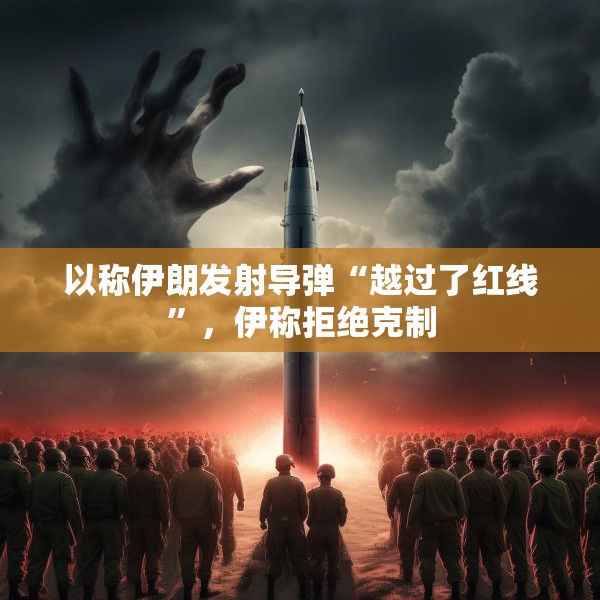 以称伊朗发射导弹“越过了红线”，伊称拒绝克制