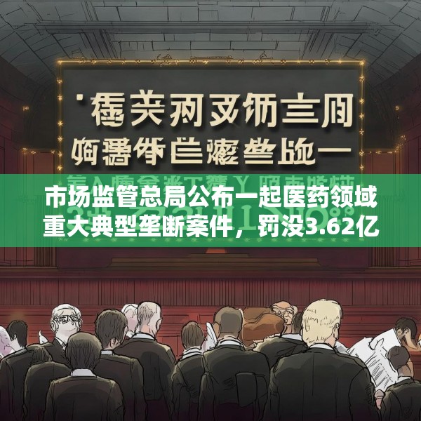 市场监管总局公布一起医药领域重大典型垄断案件，罚没3.62亿元