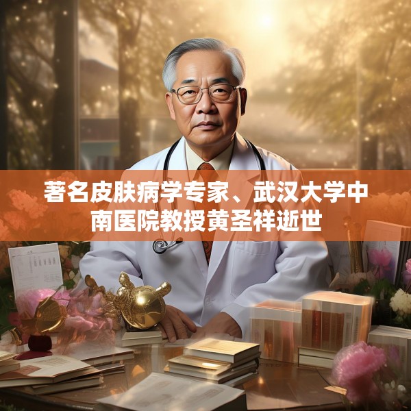 著名皮肤病学专家、武汉大学中南医院教授黄圣祥逝世