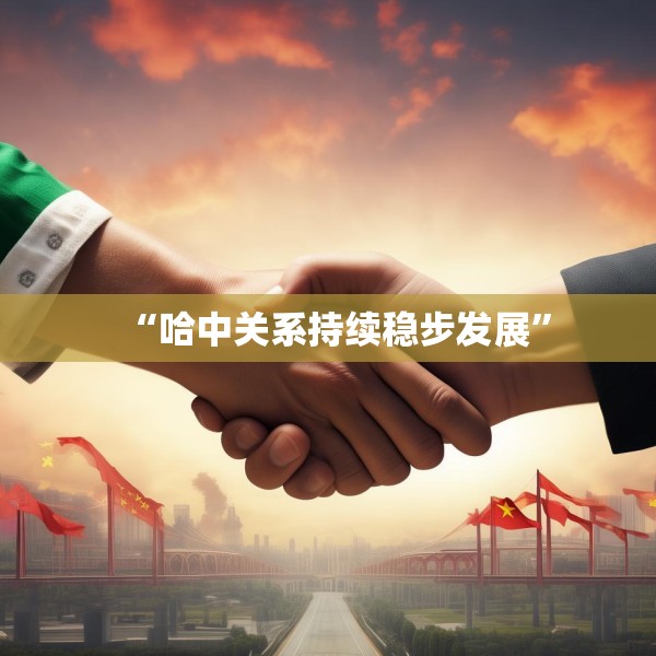 “哈中关系持续稳步发展”