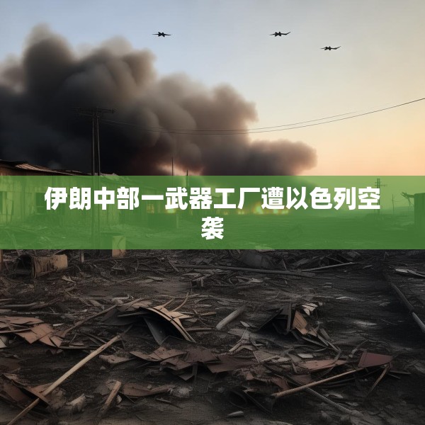 伊朗中部一武器工厂遭以色列空袭