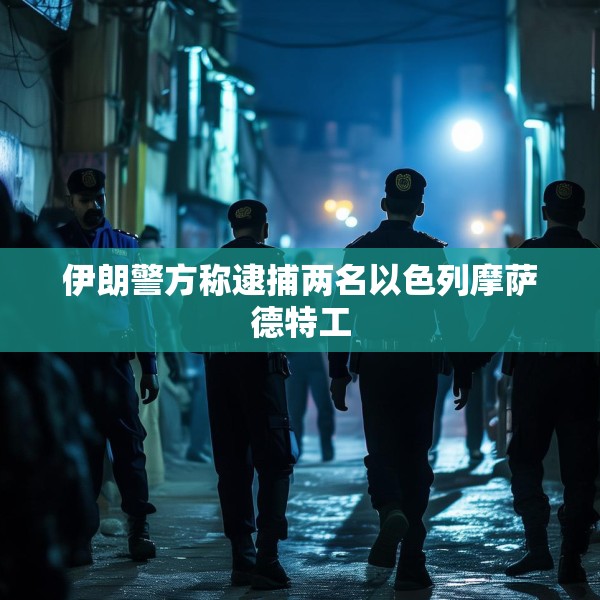 伊朗警方称逮捕两名以色列摩萨德特工