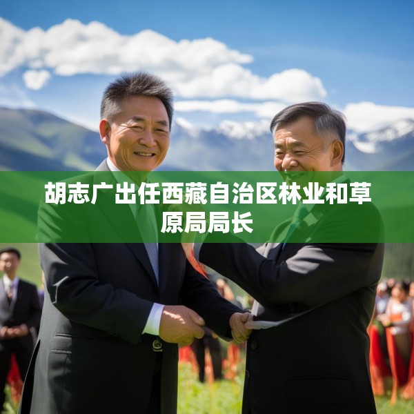 胡志广出任西藏自治区林业和草原局局长