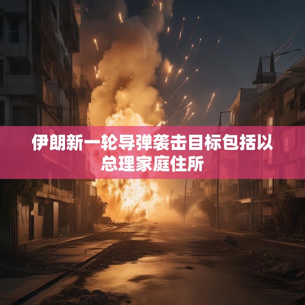 伊朗新一轮导弹袭击目标包括以总理家庭住所