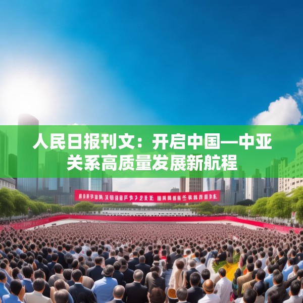 人民日报刊文：开启中国—中亚关系高质量发展新航程