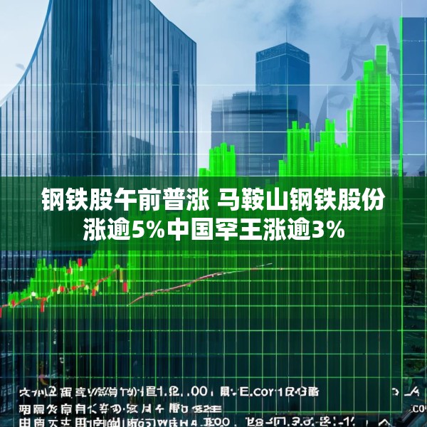钢铁股午前普涨 马鞍山钢铁股份涨逾5%中国罕王涨逾3%