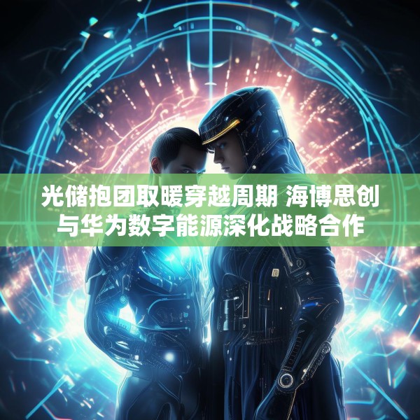 光储抱团取暖穿越周期 海博思创与华为数字能源深化战略合作