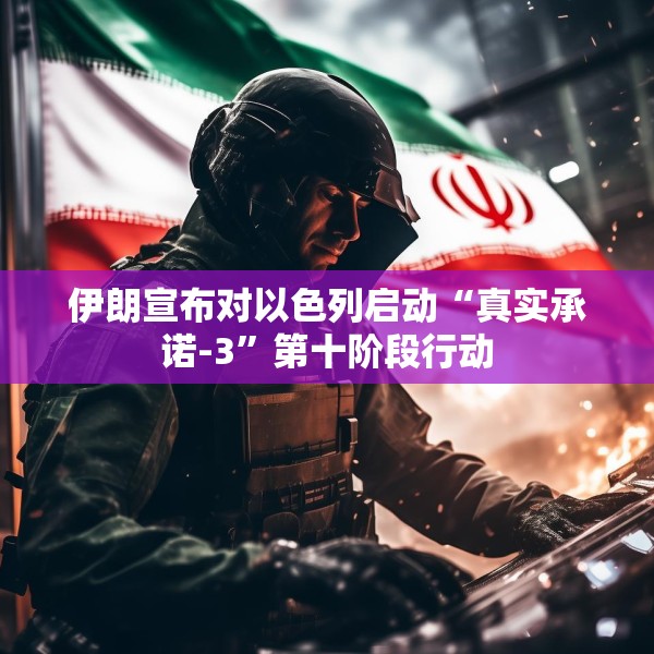 伊朗宣布对以色列启动“真实承诺-3”第十阶段行动