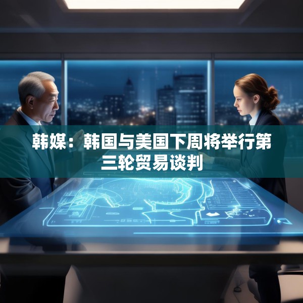 韩媒：韩国与美国下周将举行第三轮贸易谈判