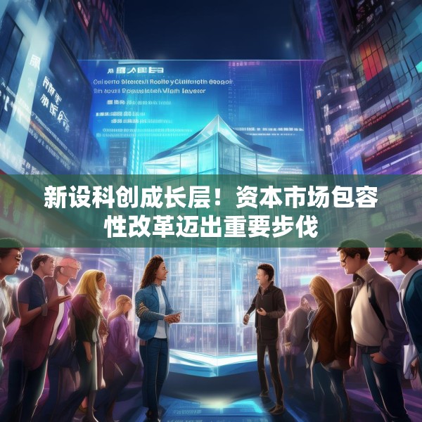 新设科创成长层！资本市场包容性改革迈出重要步伐
