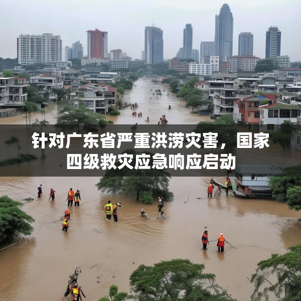 针对广东省严重洪涝灾害，国家四级救灾应急响应启动