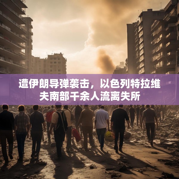 遭伊朗导弹袭击，以色列特拉维夫南部千余人流离失所