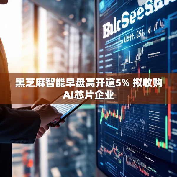 黑芝麻智能早盘高开逾5% 拟收购AI芯片企业