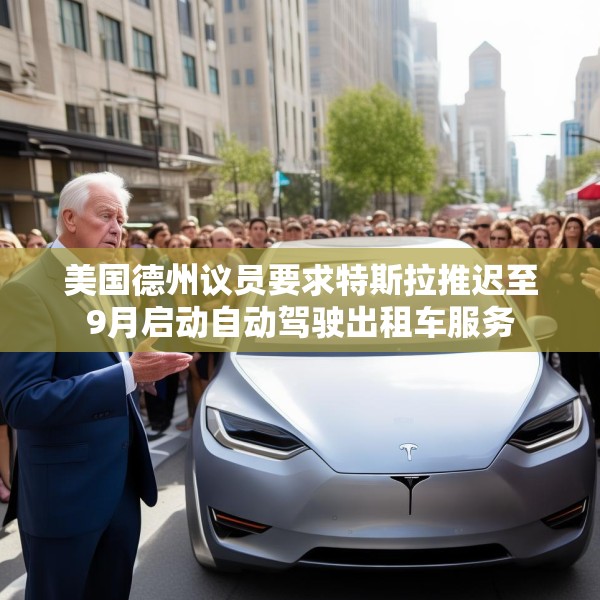 美国德州议员要求特斯拉推迟至9月启动自动驾驶出租车服务