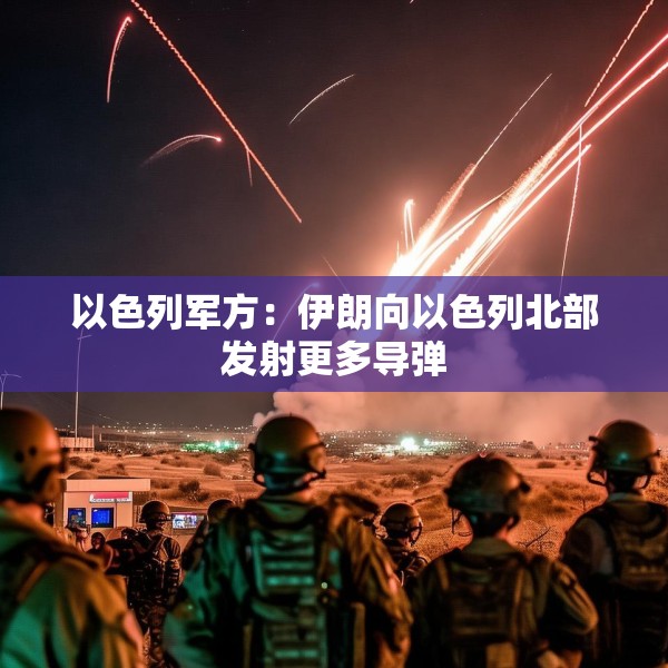 以色列军方：伊朗向以色列北部发射更多导弹